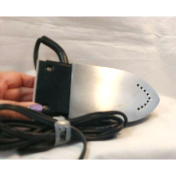 Vintage Oster Travel Iron Spray Mini Iron Dual Voltage 120/240 Orig Box White - Picture 9 of 10